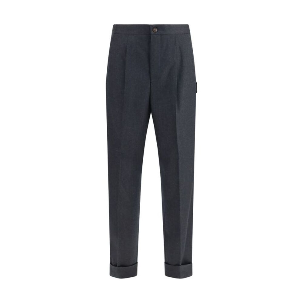 Umit Benan Men Tailored Wool Pants